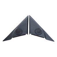 Mazda 3 Speed 04-09 Front Left/Right Door Tweet Speaker Set GK2A-66-960A, E044, OEM, 2004, 2005, 2006, 2007, 2008, 2009