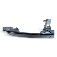 Mazda 3 Speed 04-09 Exterior Door Handle Rear Left/Driver Black, G22C-59-410P-08, E044, OEM, 2004, 2005, 2006, 2007, 2008, 2009