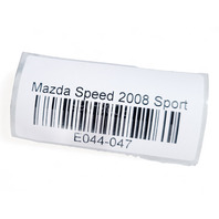 Mazda 3 Speed 04-09 Rear Wire Harness, 2.3L BR6J-67-050C, E044, OEM, 2004, 2005, 2006, 2007, 2008, 2009