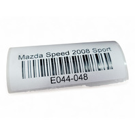 Mazda 3 Speed 04-09 Head Light Lamp Left/Driver Side BN8F-51-0L0E, E044, OEM, 2004, 2005, 2006, 2007, 2008, 2009