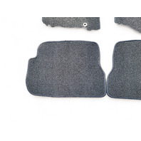 Mazda 3 Speed 04-09 Carpet Floor Mats 4 Piece Set Black, 0000-8B-L03B-30, E044, OEM, 2004, 2005, 2006, 2007, 2008, 2009
