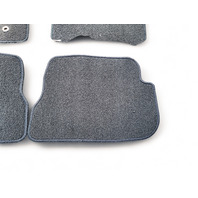 Mazda 3 Speed 04-09 Carpet Floor Mats 4 Piece Set Black, 0000-8B-L03B-30, E044, OEM, 2004, 2005, 2006, 2007, 2008, 2009