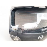 Mazda 3 Speed 07-09 Trunk Deck Luggage Lid w/ Spoiler Black, B3YP-62-02XD, E044, OEM, 2007, 2008, 2009