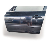 Mazda 3 Speed 04-09 Door Assembly, Left Assembly, Black, BPYK-59-02XJ, E044, OEM, 2004, 2005, 2006, 2007, 2008, 2009