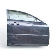 Mazda 3 Speed 04-09 Door Assembly, Front/Right Assembly, Black, BPYK-58-02XJ, E044, OEM, 2004, 2005, 2006, 2007, 2008, 2009