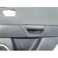 Mazda 3 Speed 07-09 Door Panel Rear Right/Passenger Side Black, BAP1-68-52YB-02, E044, OEM, 2007, 2008, 2009