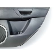 Mazda 3 Speed 07-09 Door Panel Rear Right/Passenger Side Black, BAP1-68-52YB-02, E044, OEM, 2007, 2008, 2009