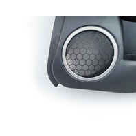Mazda 3 Speed 07-09 Door Panel Rear Right/Passenger Side Black, BAP1-68-52YB-02, E044, OEM, 2007, 2008, 2009