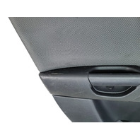 Mazda 3 Speed 07-09 Door Panel Rear Left/Driver Side Black, BAP1-68-55YB-02, E044, OEM, 2007, 2008, 2009