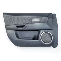 Mazda 3 Speed 07-09 Door Panel Front Left/Driver Side Black, BAN7-68-45YD-02, E044, OEM, 2007, 2008, 2009