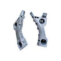 Mazda 3 Speed 07-09 Front Right/Left Bumper Cover Retainer Bracket BR6C-50-0T1A, E044, OEM, 2007, 2008, 2009