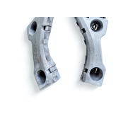 Mazda 3 Speed 07-09 Front Right/Left Bumper Cover Retainer Bracket BR6C-50-0T1A, E044, OEM, 2007, 2008, 2009