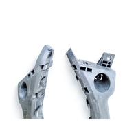 Mazda 3 Speed 07-09 Front Right/Left Bumper Cover Retainer Bracket BR6C-50-0T1A, E044, OEM, 2007, 2008, 2009