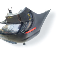 Mazda 3 Speed 07-09 Rear Bumper Cover Assembly, BA6R-50-221E-BB, E044, OEM, 2007, 2008, 2009