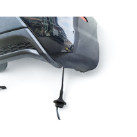 Mazda 3 Speed 07-09 Rear Bumper Cover Assembly, BA6R-50-221E-BB, E044, OEM, 2007, 2008, 2009