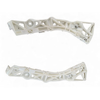 Mazda 3 Speed 04-09 Rear Right/Left Bumper Cover Retainer Bracket BP4K-50-2H1D, E044, OEM, 2004, 2005, 2006, 2007, 2008, 2009