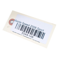 Mazda 3 Speed 07-09 Power Steering Oil Cooler w/Pipes B37F-32-47XB, E044, OEM, 2007, 2008, 2009