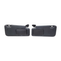 Scion FR-S 13-16 Sun Visor Left/Driver Right/Passenger Black Set SU003-03149, E045, OEM, 2013, 2014, 2015, 2016