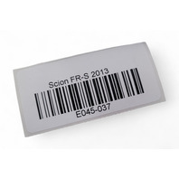 Scion FR-S 13-16 GPS Satellite Navigation Antenna 86860-34020, E045, OEM, 2013, 2014, 2015, 2016