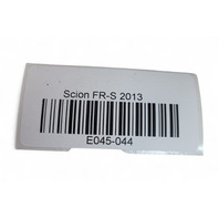 Scion FR-S 13-16 Tail Light Lamp, Rear Right/Passenger Side SU003-05810, E045, OEM, 2013, 2014, 2015, 2016