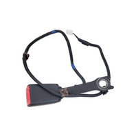 Scion FR-S 13-16 Front Seatbelt Buckle Left/Driver Black SU003-01880, E045, OEM, 2013, 2014, 2015, 2016