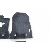 Scion FR-S 13-16 Interior Front Floor Mats Carpet 4 Piece Set Black SU003-04281, E045, OEM, 2013, 2014, 2015, 2016