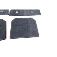Scion FR-S 13-16 Interior Front Floor Mats Carpet 4 Piece Set Black SU003-04281, E045, OEM, 2013, 2014, 2015, 2016