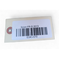 Scion FR-S 13-16 Manual Transmission M/T Starter Motor 23300-AA730, SU003-00451, E045, OEM, 2013, 2014, 2015, 2016