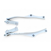 Scion FR-S 13-16 Hood Hinges Set Left & Right Side Black SU003-01399, SU003-01400, E045, OEM, 2013, 2014, 2015, 2016