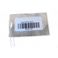 Scion FR-S 13-16 Rear Liftgate Trunk Lid Assembly Black WO/Spoiler SU003-01456, E045, OEM, 2013, 2014, 2015, 2016