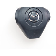Mazda RX-8 RX8 04-08 Driver Air Wheel Bag Black F151-57-K00E-02, E046, OEM, 2004, 2005, 2006, 2007, 2008