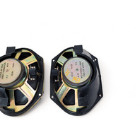 Mazda RX-8 RX8 04-11 Front Left/Right Door Speaker Set, GJ6A-66-960, E046, OEM, 2004, 2005, 2006, 2007, 2008, 2009, 2010, 2011