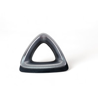 Mazda RX-8 RX8 04-08 Front Left & Right Side Seat Triangle Rotor Trim Set F151-88-1L9A, E046, OEM, 2004, 2005, 2006, 2007, 2008