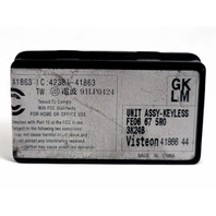 Mazda RX-8 RX8 04-08 Anti-Theft Keyless Module Control Unit Computer FE06-67-5R0, E046, OEM, 2004, 2005, 2006, 2007, 2008