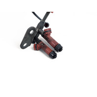 Mazda RX-8 RX8 04-08 Fuel Injectors Gas Sender Set (6) Denso N3H1-13-250A, E046, OEM, 2004, 2005, 2006, 2007, 2008
