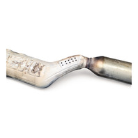 Mazda RX-8 04-08 Exhaust Muffler Pipe w/Flex Muffler Pipe Converter N3Y3-20-55XA, E046, OEM, 2004, 2005, 2006, 2007, 2008