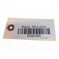Mazda RX-8 04-11 A/C Heater Blower Motor, Resistor/ Transistor Unit FE01-61-B10, E046, OEM, 2004, 2005, 2006, 2007, 2008, 2009, 2010, 2011