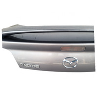 Mazda RX-8 RX8 04-08 Trunk Deck Luggage Lid w/ Spoiler Gray FEY1-52-61XA, E046, OEM, 2004, 2005, 2006, 2007, 2008