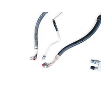 Mazda RX-8 RX8 04-08 A/C Air Conditioner Evaporator Hose Tube Pipe Set, FE01-61-46XB, E046, OEM, 2004, 2005, 2006, 2007, 2008