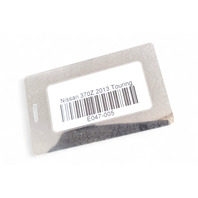 Nissan 370Z 09-20 Fender Liner Left Driver Side Portion 63843-1EA0A, E047, OEM, 2009, 2010, 2011, 2012, 2013, 2014, 2015, 2016, 2017, 2018, 2019, 2020