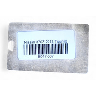 Nissan 370Z 11-20 Cooling Recovering Tank Reservoir 21710-JK90B, E047, OEM, 2011, 2012, 2013, 2014, 2015, 2016, 2017, 2018, 2019, 2020