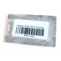 Nissan 370Z 09-20 Coil Spring Shock Rear Left/Right Set 54010-6GA0A, E047, OEM, 2009, 2010, 2011, 2012, 2013, 2014, 2015, 2016, 2017, 2018, 2019, 2020