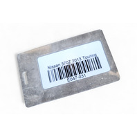 Nissan 370Z 09-19 Floor Cover Carpet Rug Black 74902-1EA0A, E047, OEM, 2009, 2010, 2011, 2012, 2013, 2014, 2015, 2016, 2017, 2018, 2019