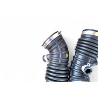 Nissan 370Z 09-20 Air Cleaner Duct Tube Right/Left Set, 16576-EY00B, 16576-EY00A, E047, OEM, 2009, 2010, 2011, 2012, 2013, 2014, 2015, 2016, 2017, 2018, 2019, 2020