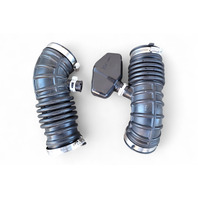 Nissan 370Z 09-20 Air Cleaner Duct Tube Right/Left Set, 16576-EY00B, 16576-EY00A, E047, OEM, 2009, 2010, 2011, 2012, 2013, 2014, 2015, 2016, 2017, 2018, 2019, 2020