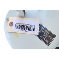 Nissan 370Z 09-20 Fuel Filler Gas Cap Lid Blue 78830-1EA4B, E047, OEM, 2009, 2010, 2011, 2012, 2013, 2014, 2015, 2016, 2017, 2018, 2019, 2020