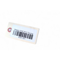 Nissan 370Z 09-20 Rear Bumper Spacer Bracket Left 85223-1EA0B, E047, OEM, 2009, 2010, 2011, 2012, 2013, 2014, 2015, 2016, 2017, 2018, 2019, 2020