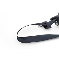 Nissan 370Z 09-20 Coupe Seat Belt Retractor, Front Right Black 86884-1EA5A, E047, OEM, 2009, 2010, 2011, 2012, 2013, 2014, 2015, 2016, 2017, 2018, 2019, 2020