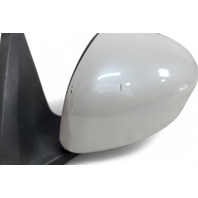 Nissan 370Z 09-20 Power Side View Mirror Left/Driver White 96302-1EA0B, E047, OEM, 2009, 2010, 2011, 2012, 2013, 2014, 2015, 2016, 2017, 2018, 2019, 2020