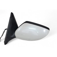 Nissan 370Z 09-20 Power Side View Mirror Left/Driver White 96302-1EA0B, E047, OEM, 2009, 2010, 2011, 2012, 2013, 2014, 2015, 2016, 2017, 2018, 2019, 2020